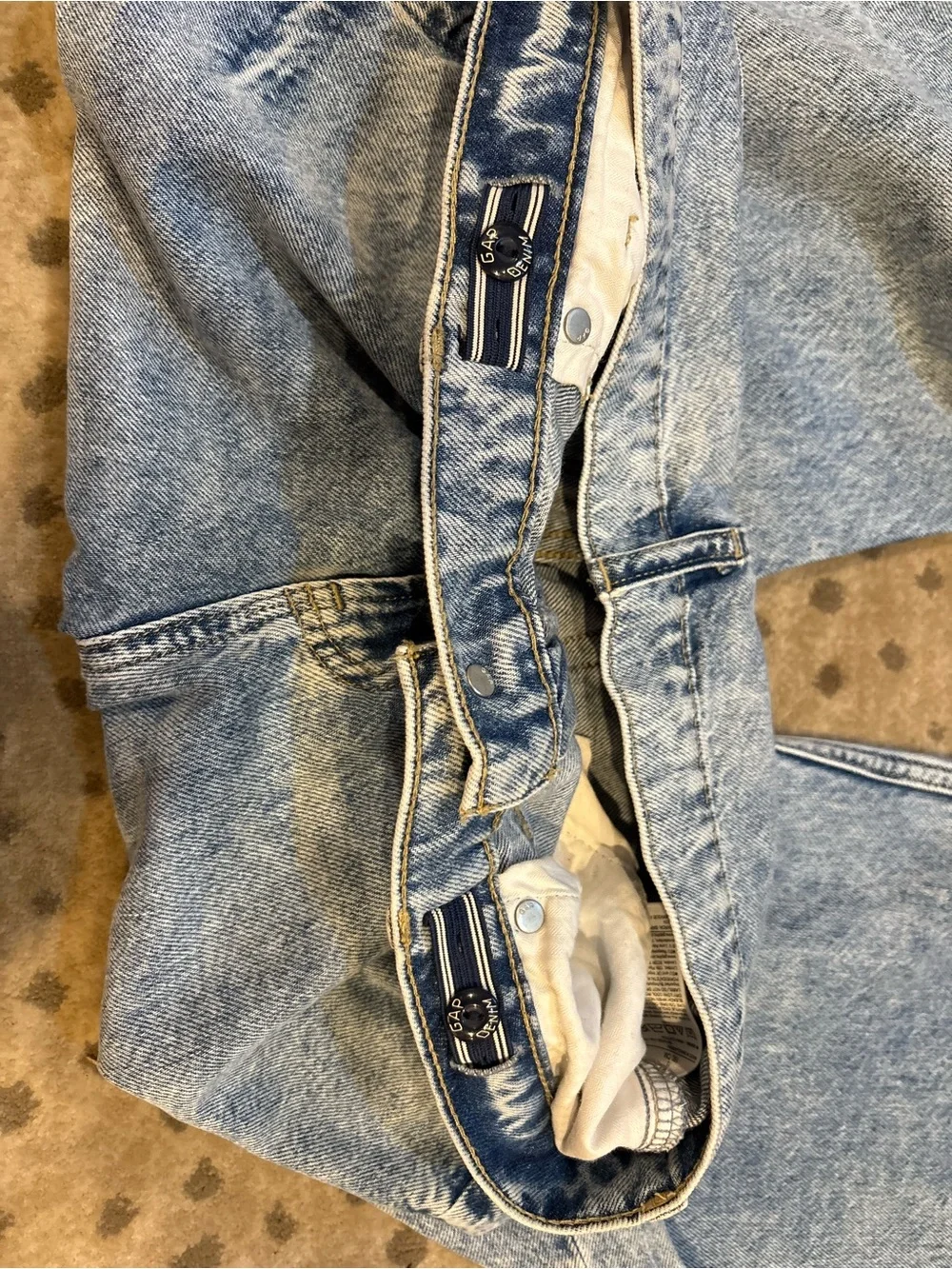 Gap kids low stride wide leg Jean size 16 plus